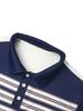 Summer New Men's Polo Shirt Polo Collar Short-sleeve Casual Business Fashion