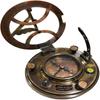 Brass Sundial Compass Directional Sundial Compass Antique Vintage Nautical Item.