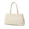 Large Capacity Woven Tote Bag Women Minimalist Stylish Shoulder With Multiple Pockets PU Leather Daily Commute Casual