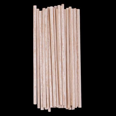 Balsa Wood Dowel Rods 3 Sizes for DIY Woodworking Modeling Crafts