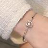 [Mobius Serie] Drei-Sekunden-Herz-Armbandkette Herren und Damen neuer Nischen-High-End-Modeschmuck