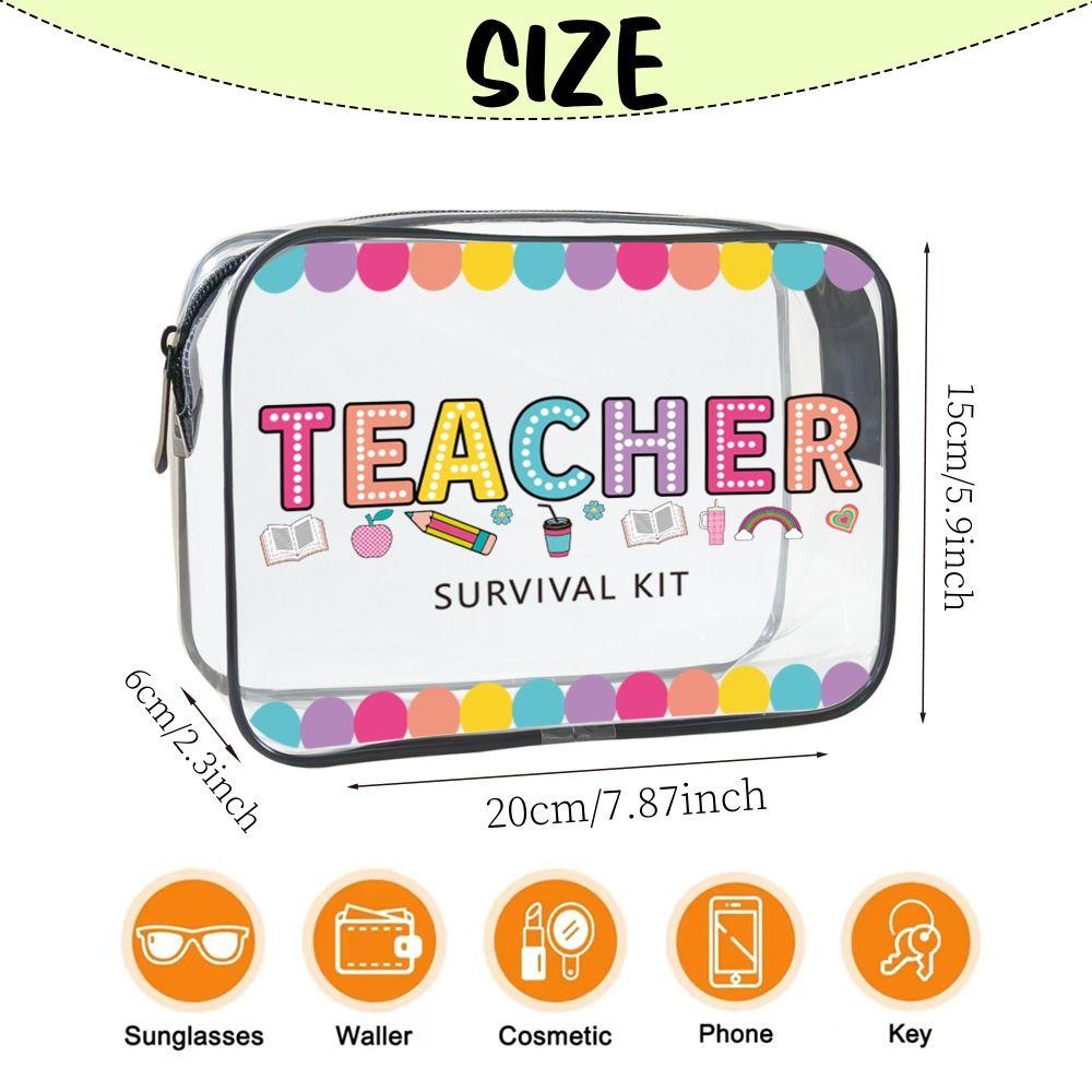 New Transparent Cosmetic Bag Storage Large Capacity Travel Organizer PVC Waterproof Toiletry Pouch Women