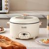 Multi-Functional Electric Cooker: All-in-One Pot for Hot Pot, Stir-Fry, Rice Cooking, Frying, Grilling, and Steaming.