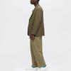 Uniqlo x MARNI Wide Fit Check Tuck Pants (Asia Sizing) Yellow Unisex Streetwear 449641-42