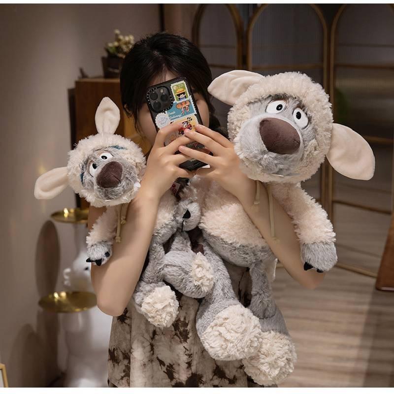 Toy Sheeps Wolf Plush Stuffed Childrens Girl Comfort Pillow Birthday Gift
