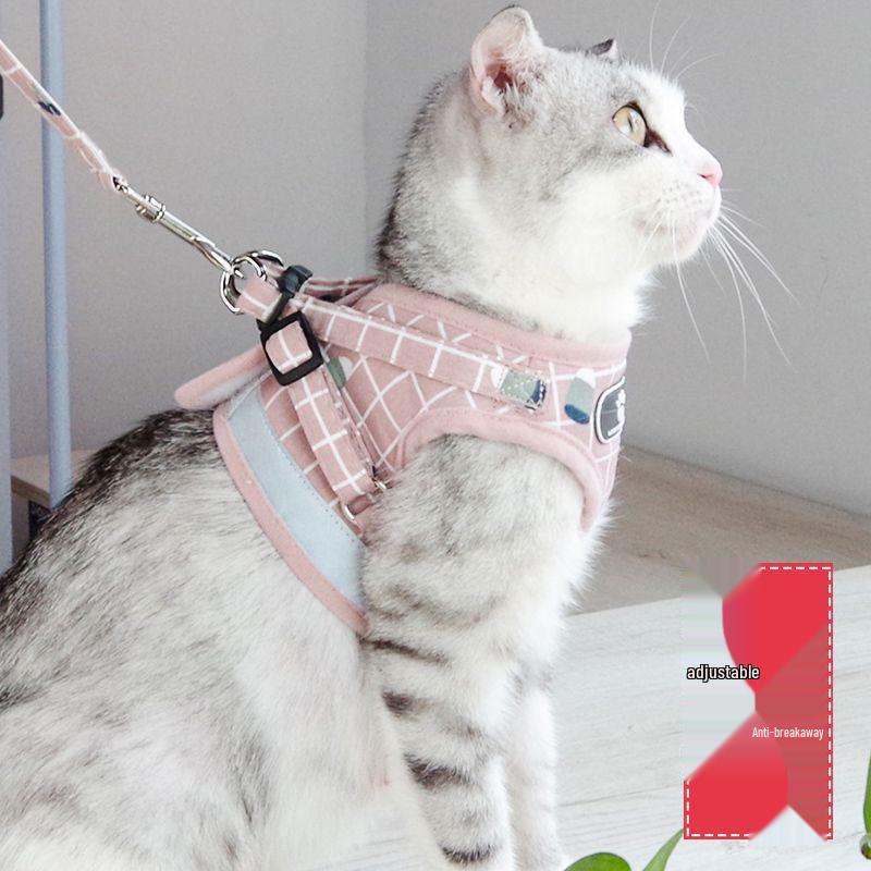 Escape-Proof Outdoor Cat Leash and Harness