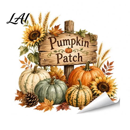 Autumn Window Clings Maple Leaf Pinecone Scarecrow Pumpkin Static Clings Waterproof PVC Seasonal Party Supplies Glass Stickers Removable Decals for