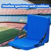 Durable Construction Beach Chair Cushion Thick Cotton Backrest Seat Mat  Cabins Use