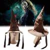 Stylish Halloween Crossbody Bag With Brown Witch Hat Ideal For Harry Potter Fans