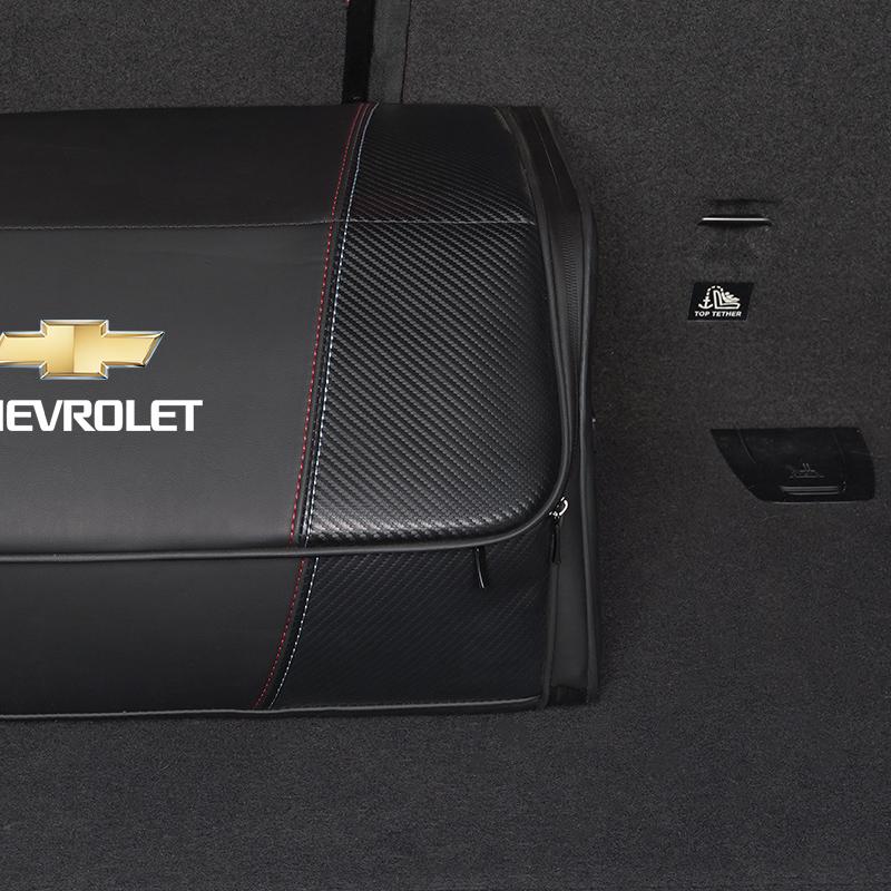 AABHK1 Car Trunk Organizer Bins Zipper Style Foldable Storage Box For Chevrolet Corvette Montana TrailBlazer Silverado Traverse Camaro