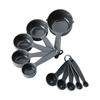 10PCS with Scale Measuring Spoon Teaspoon Multipurpose Spoon Cake Baking Flour Food Measuring Cup Home Kitchen Accessories Cooking Tools