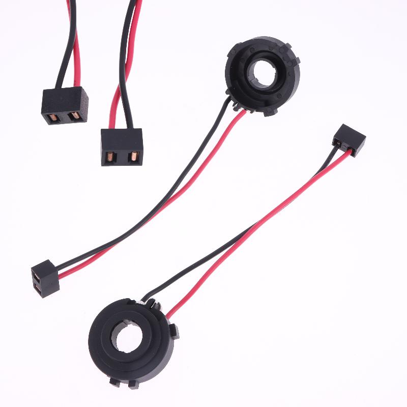 2Pcs Headlight Bases Retainers For Golf 7 Mk7 Mk6 Tiguan Sharan Multivan Touran Scirocco Passat B7 H7 Led Socket Adapters