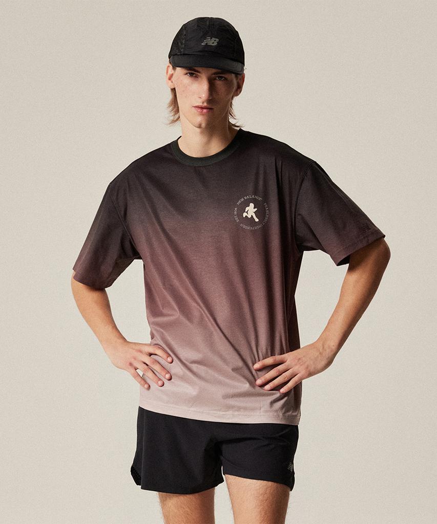 Nyuballanseu Nbneg25413 / Uni Rc Frozen Run & Nova Short Sleeve Tee (Brown)