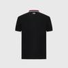 100% Cotton Men's Short Sleeve Polo Shirt with Color Contrast and Embroidery