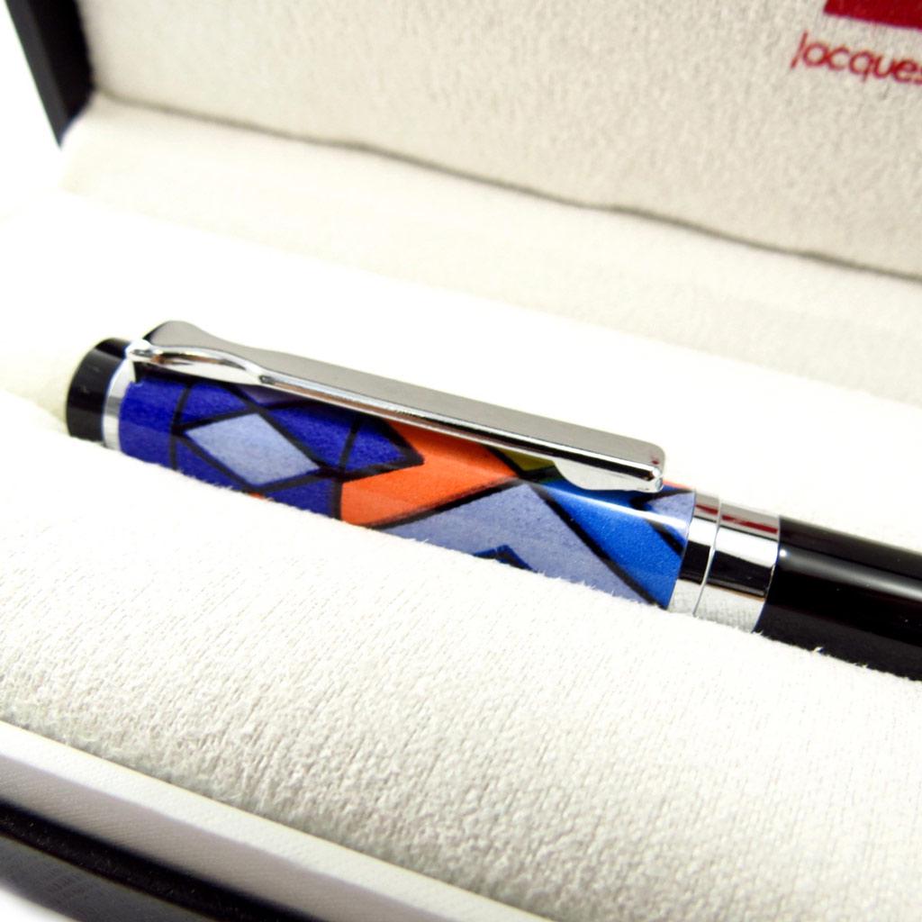 Jacques ESTEREL [K5695] - Coffret roller 'Jacques Esterel' arlequin noir