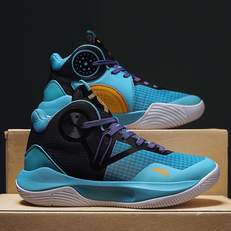 

2025 large size basketball shoes couple MD + rubber sole men s high top shoes adolescent children s shoes women s one 2025 36