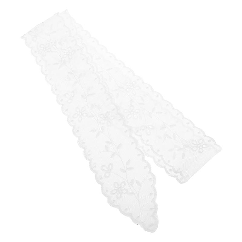 Sweet Lace Belt For Women To Match Skirts And Jeans, White Silk Belt, Long Silk Scarf, Suitable For Daily Wear