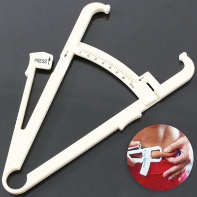 Fitness Skinfold Weight Loss Body Fat Tester Measure Chart Caliper Analyzer
