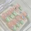 50Pcs Mini Shaped  Diamond Nail Decorations Flat Bottomed  Mixed Color Glass Gemstone Diy Manicure Accessory