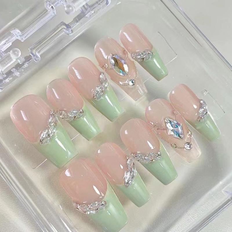50Pcs Mini Shaped  Diamond Nail Decorations Flat Bottomed  Mixed Color Glass Gemstone Diy Manicure Accessory