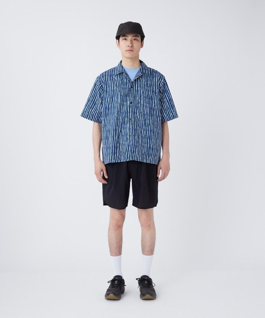Patterned Shirt Take Tops Shirt Long Sleeve NAVY M [Snow Peak] SH-26SU010 Men's Women's