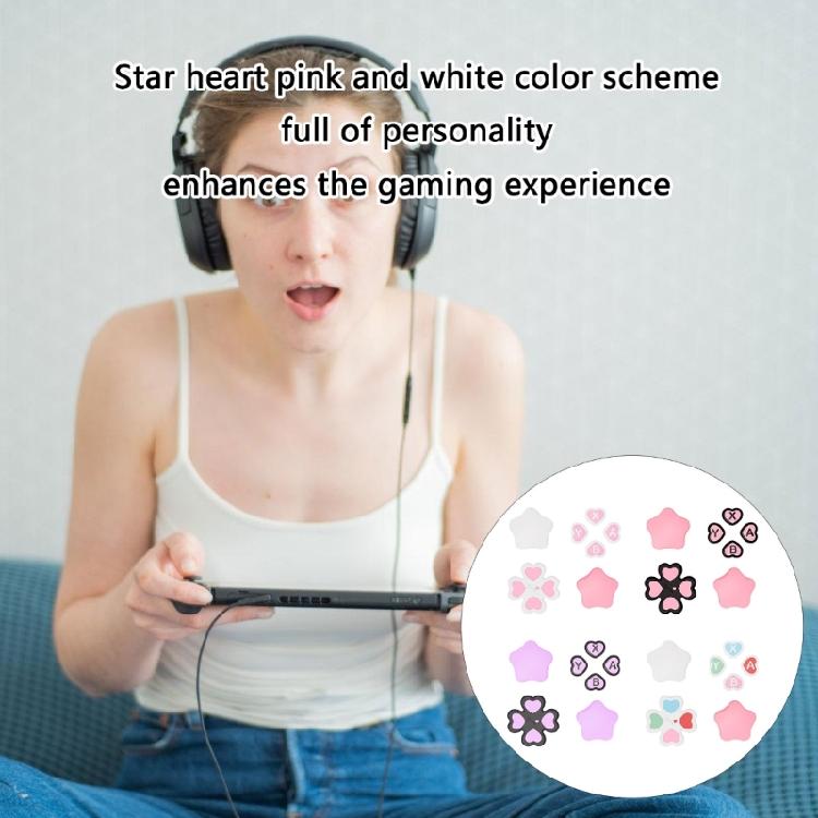 Soft Joystick Covers Gaming Accessories Protective Stickers D-pad Button ABXY Key Sticker Thumb Stick Grip Caps