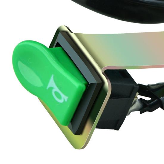 Motosiklet Korna Geçiş Anahtarı Metal Montajlı Evrensel Korna Kontrol Anahtarı Motosiklet Scooter Modifikasyonu Yedek Aksesuarlar