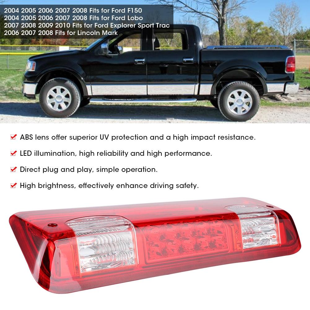 LED Third Brake Light Cargos Lamps 02HLA1215ASM Fits for Ford F150 Lobo ExplorerRed