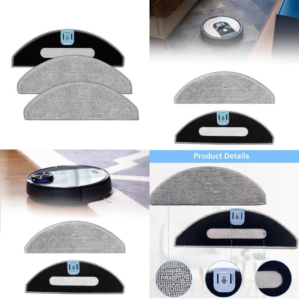 For Irobot I5 J5 Robotic Vacuum Cleaner Replacement Parts Cleaning Cloth For Home Floor Cleaning