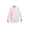 Nike Comme W Nsw Cozy Flc Os Col Rond Décontracté Ample Sweat-shirt Rétro Américain Sweat-shirt Femme Rose FV4012-663