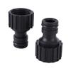 16mm Nipple Quick Connectors Plastic 1/2 3/4 Inch Male Female Thread Water Gun Adapters Garden Irrigation Coupling Faucet Joints