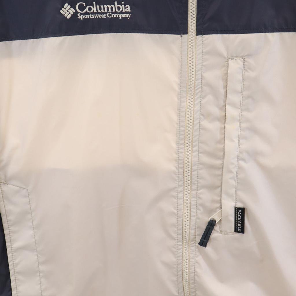 Columbia By color Nylon jacket L Navy x gray Outdoors Men's Used