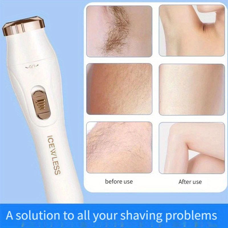 Ladies 3-in-1 Electric Hair Removal Set Portable Hair Removal Device Multi Functional Shaver Painless Remove Hair Multi Head