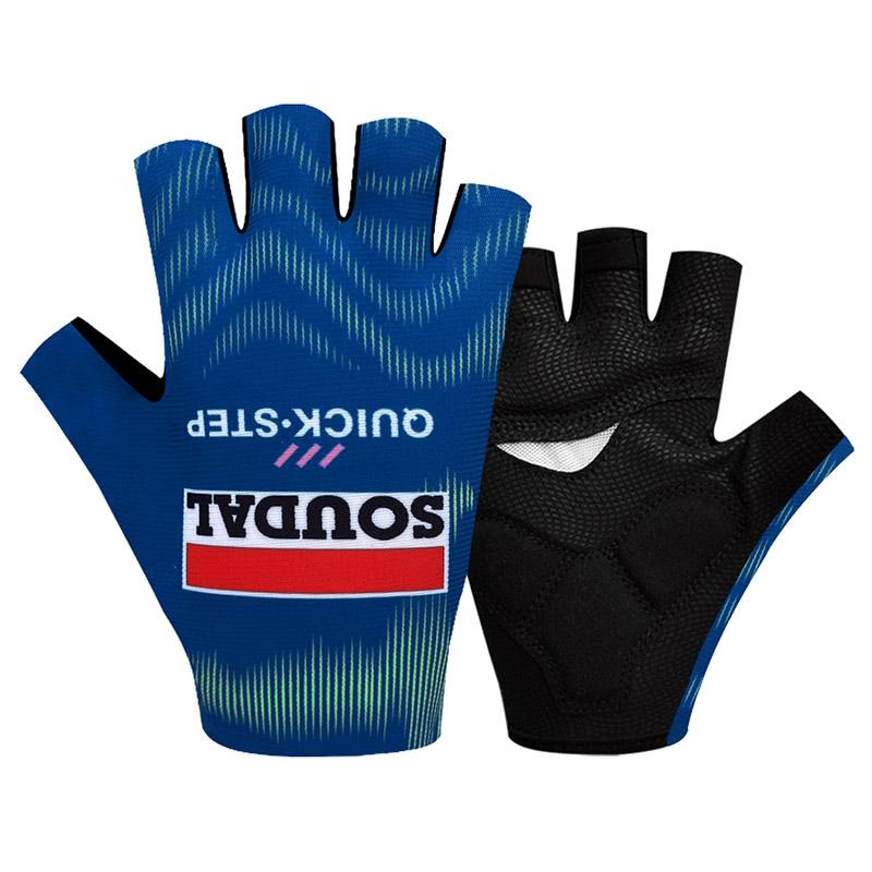 Pro Team 2026 Breathable Cycling Gloves UAE ITALY Road Bike Gloves Men Sports Half Finger Anti Slip MTB Bicycle Glove