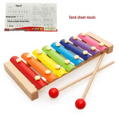 Wooden Octave Xylophone Toy - Hand-Eye Coordination and Early Education Musical Instrument for Children