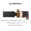 High Accuracy Mini Digital Voltmeter DC 0-30V 0.5 Inch OLED Display 5Hz 10Hz Adjustable for Lab Use 1 PCS