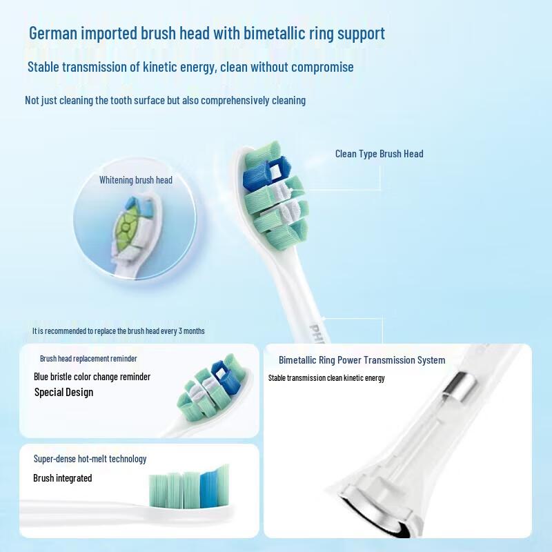 Philips DiamondClean 3 Series Pro Electric Toothbrush CN plug (adapter included)