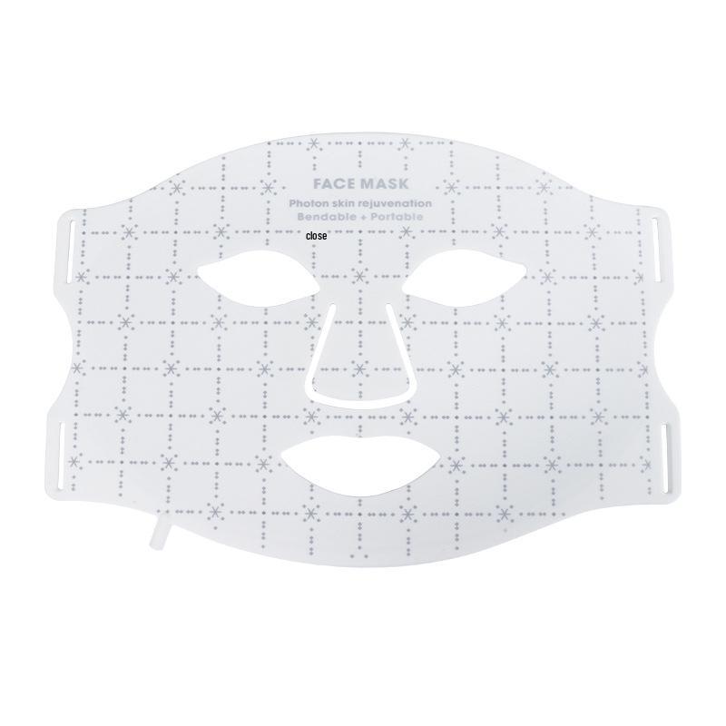 7-Color LED Silicone Beauty Mask: Portable Photonic Skin Care Device