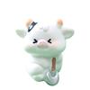 Cartoon Cow Figure Mini Miniatures Animal Garden Terrarium Resin Decorations Stakes Craft Landscaping Sculpture