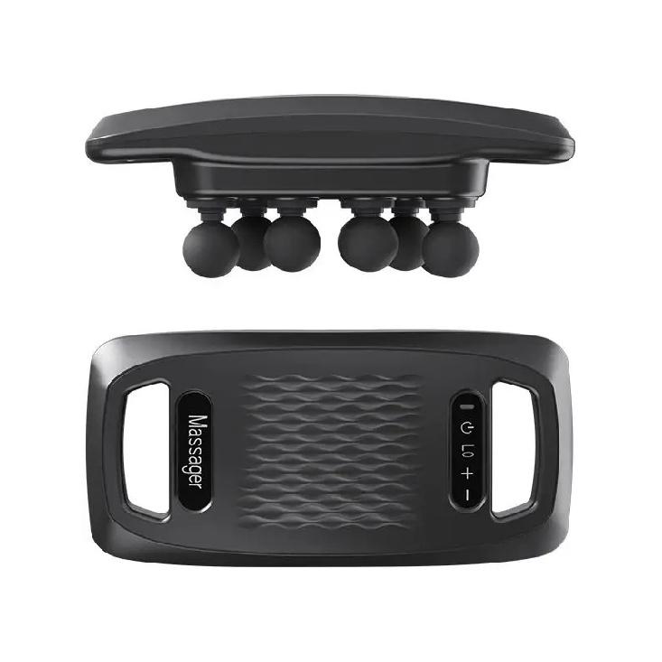 

10 Голов Массажер Глубокотканный Электрический Массажный Инструмент для Ног Рук Талии Спины Всего Тела Облегчение Мышечной Боли серый