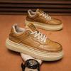 Spring and Autumn New Non-slip Board Shoes Hundred Tower Widened Board Shoes Sports and Leisure Men's Shoes