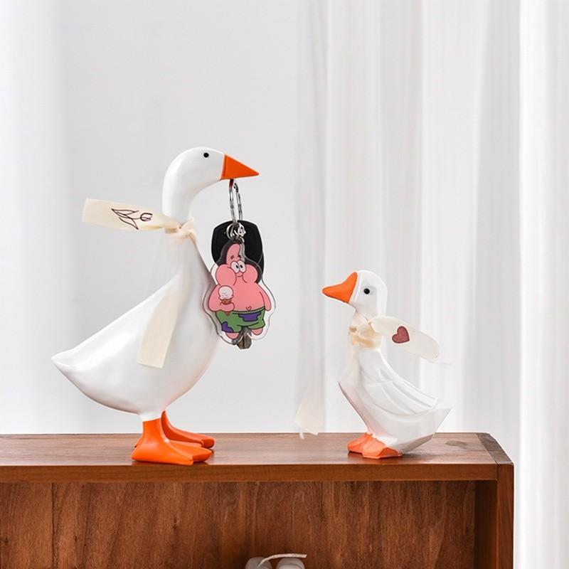 Animal Resin Duck Magnetic Decor For Gift Giving And Home Decor