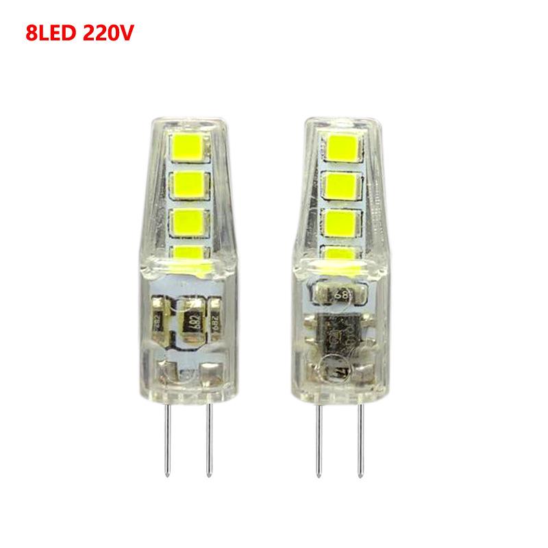 G4 LED Corn Bulb AC/DC12V220V 2W 3Colors Dimming High Brightness Energy Saving 835 Light Bead
