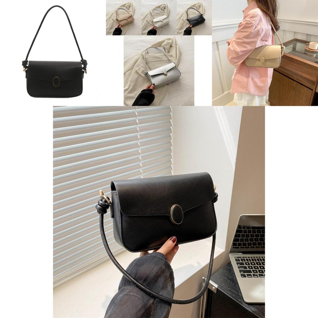 Stylish Korean Small Shoulder Bag For Women 2024 Trendy Chic Casual Crossbody
