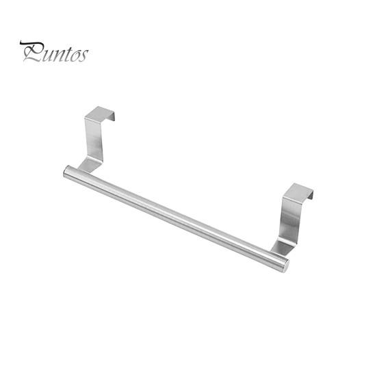 

Держатель для кухонного полотенца, вешалка для полотенец на дверцу шкафа, грузоподъемность 5 кг, простая установка, вешалка для кухонных полотенец S серебряный