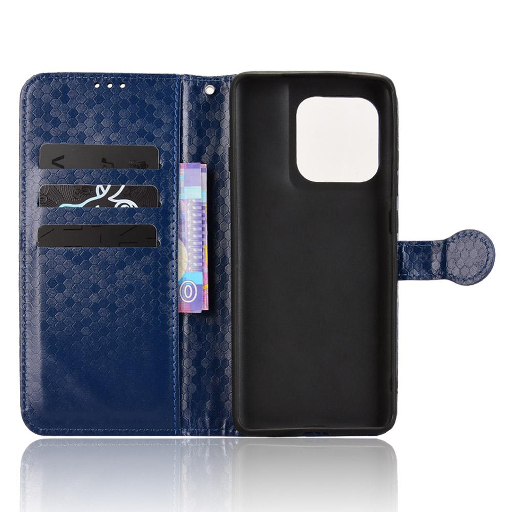 For Motorola Edge (2025) 5G Wallet Case Dot Pattern Imprint PU Leather Phone Cover