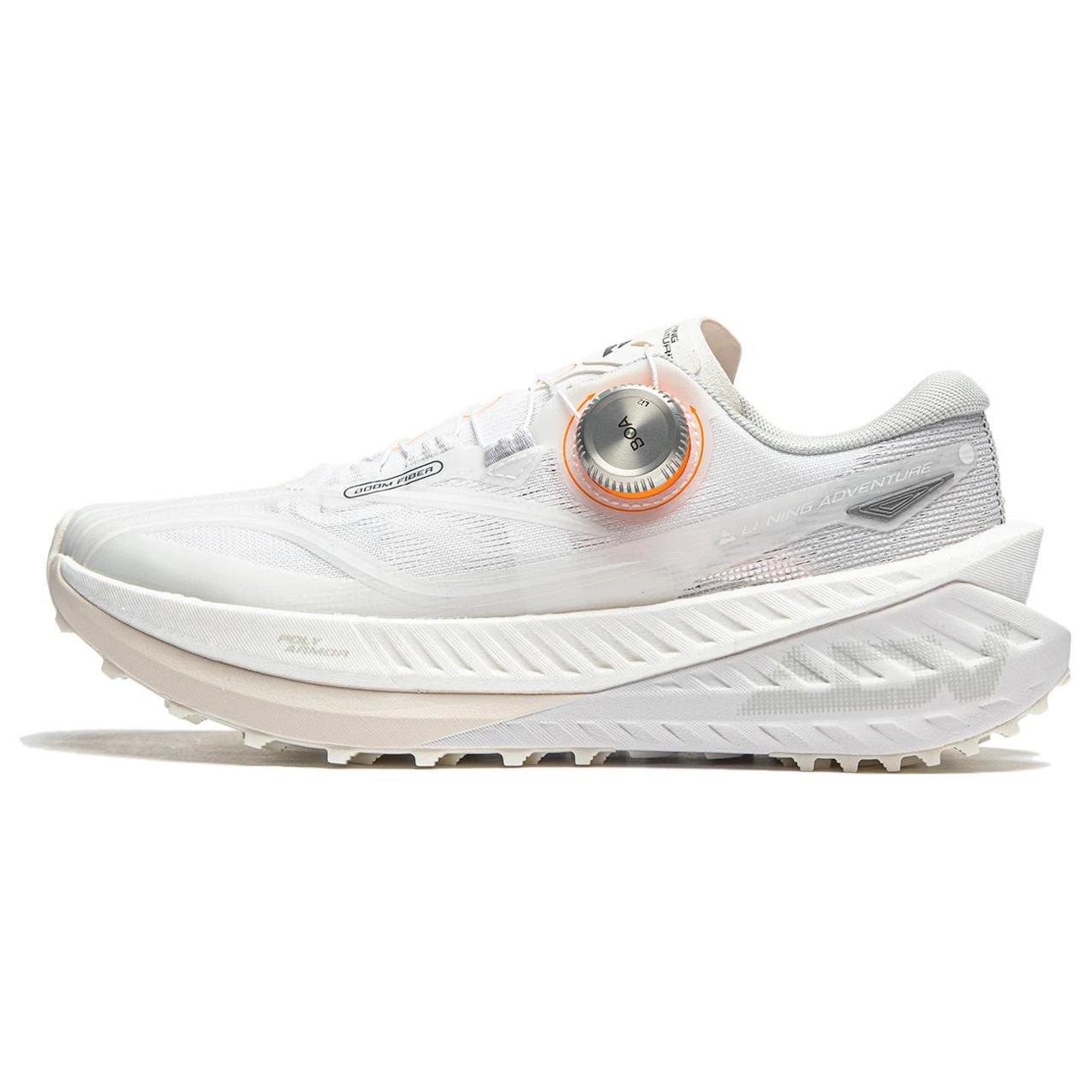 

Li Ning Dilu Pro Slip Resistant Abrasion Resistant Low top Trail Running Shoes Women s White ARNT002-2 38