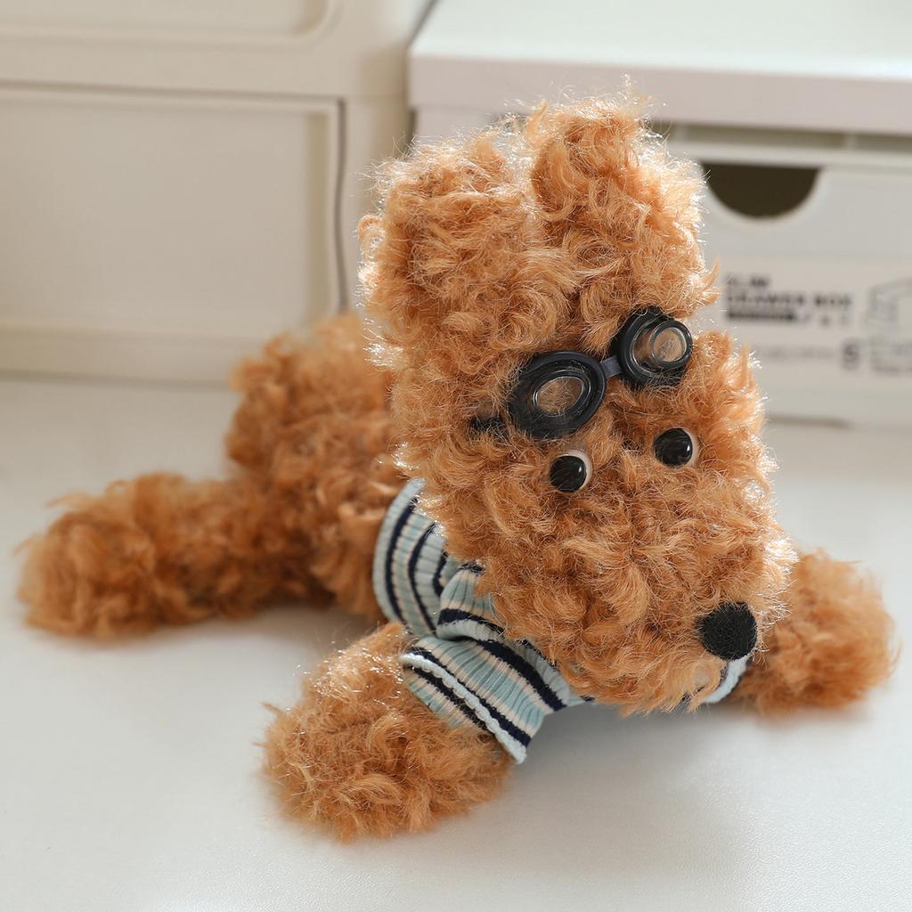 Super Cute Mini West Highland White Terrier Plush Toys Fluffy Puppy Pendants Lovely Keychain Bags Decor Funny Car Interior