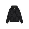 Gucci Gg Flocked Printed Fleece Hoodie 768499-XJF37-1868
