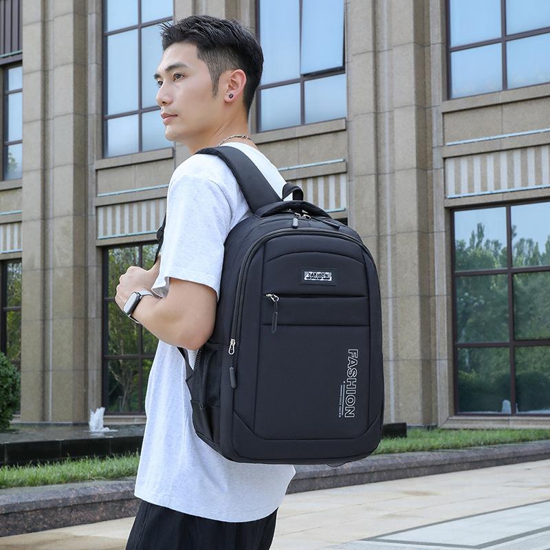 Schoolbag1011 New Large Capacity Computer Travel Bag Backpack Casual Business Men's Trend Middle School Student School Bag